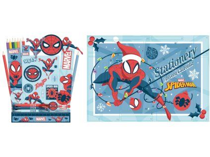 KALENDÁŘ ADVENTNÍ|FILM|MARVEL  SPIDERMAN|SET 24 KUSŮ
