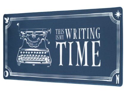 PODLOŽKA HERNÍ|WEDNESDAY  THIS IS MY WRITING TIME|80 x 35 cm