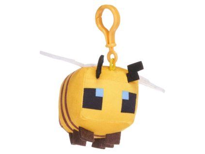 PŘÍVĚSEK NA BATOH 3D|MINECRAFT  BEE|VÝŠKA 12 cm