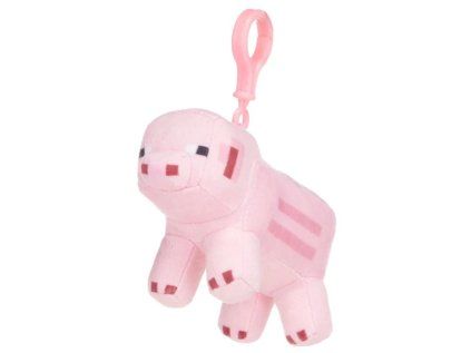 PŘÍVĚSEK NA BATOH 3D|MINECRAFT  PIG|VÝŠKA 12 cm