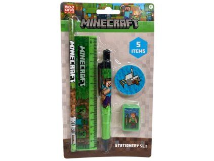ŠKOLNÍ POMŮCKY SET5|MINECRAFT  CHARACTERS|5 ŠKOLNÍCH POMŮCEK