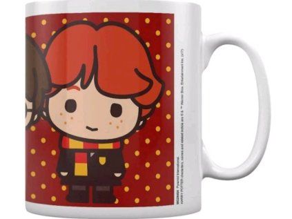 HRNEK KERAMICKÝ|HARRY POTTER  315 ml|CHIBI HARRY & RON & HERMIONE