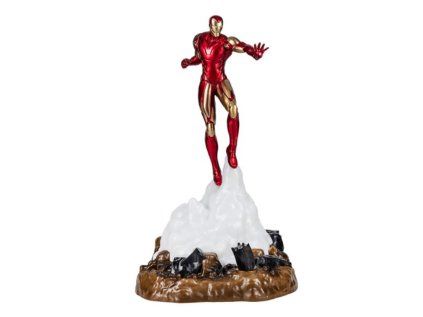 LAMPA DEKORATIVNÍ 3D|MARVEL  IRON MAN|VÝŠKA 32 cm
