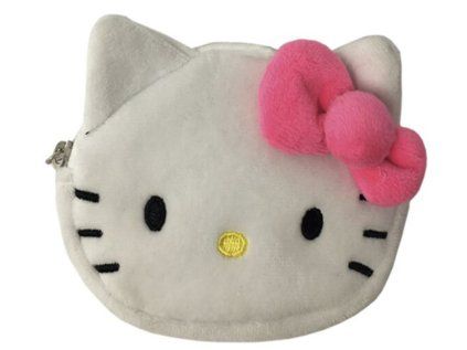 PENĚŽENKA NA MINCE|HELLO KITTY  FLUFFY|11 x 10 x 5 cm