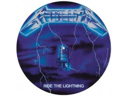 PODLOŽKA NA TALÍŘ GRAMOFONU  METALLICA|RIDE TO LIGHTNING