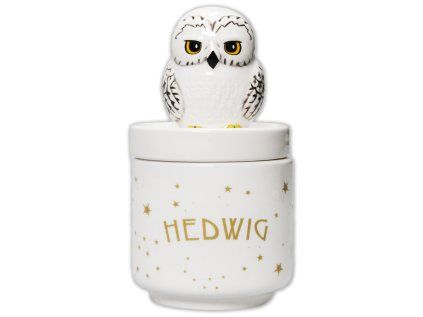 DÓZA KERAMICKÁ|HARRY POTTER  KAWAII HEDWIG|180 ml|VÝŠKA 14 cm