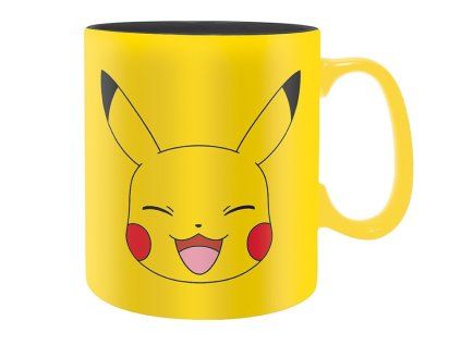 HRNEK KERAMICKÝ|POKÉMON  460 ml|PIKACHU|CUTE FACE