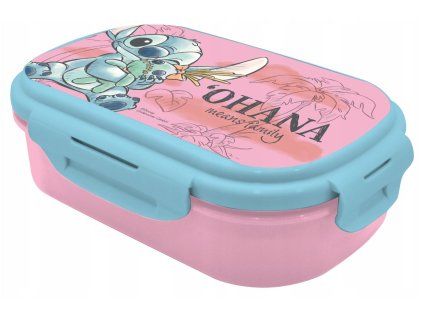 BOX NA SVAČINU S PŘÍBOREM|DISNEY  LILO & STITCH|OHANA MEANS FAMILY
