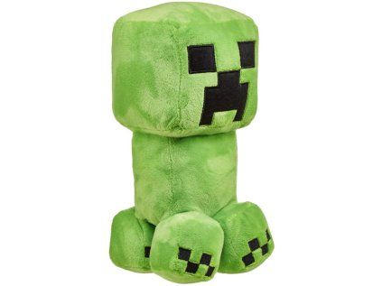 HRAČKA - FIGURKA PLYŠOVÁ  MINECRAFT|CREEPER|VÝŠKA 23 cm
