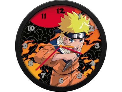 HODINY NÁSTĚNNÉ|NARUTO  CHARACTER|PRŮMĚR 25 cm