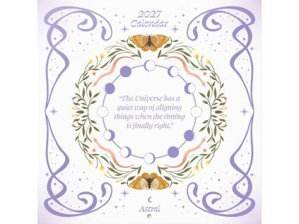KALENDÁŘ 2027|ART  ASTRAL (30 x 30|60 cm) SQ