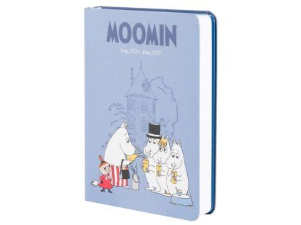DIÁŘ 2026/2027 POCKET|MOOMIN  TÝDENNÍ|LEPENÁ VAZBA
