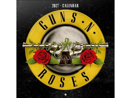 KALENDÁŘ 2027|HUDBA  GUNS'N'ROSES (30 x 30|60 cm) SQ