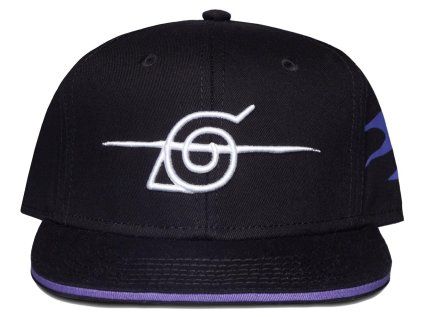 ČEPICE KŠILTOVKA|SNAPBACK  NARUTO SHIPPUDEN|WHITE SYMBOL
