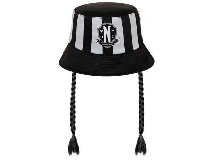 KLOBOUK S COPÁNKY|NETFLIX|WEDNESDAY  LOGO|8 let|55 cm