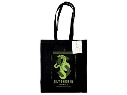 TAŠKA SHOPPING|HARRY POTTER  SLYTHERIN|37 x 42 x 2 cm