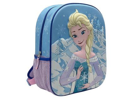 BATOH DĚTSKÝ 3D|DISNEY|FROZEN  PRINCESS ELZA|25 x 30 x 12 cm