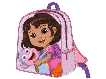 BATOH DĚTSKÝ 3D|DORA THE EXPLORER  DORA AND BOOTS|25 x 30 x 12 cm