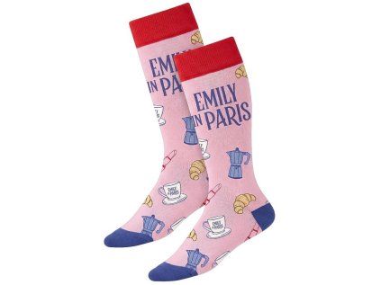 PONOŽKY DÁMSKÉ|NETFLIX  EMILY IN PARIS|VELIKOST (EU 36-43)