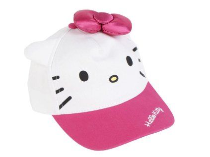 ČEPICE BASEBALLOVÁ|DĚTSKÁ  HELLO KITTY|WITH BOW