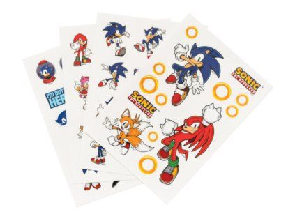SAMOLEPKY NA ELEKTRONIKU|SONIC  SONIC THE HEDGEHOG|56 KUSŮ|4 LISTY