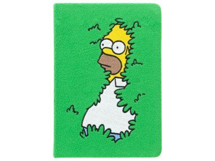 BLOK|ZÁPISNÍK A5|PREMIUM  THE SIMPSONS|HOUMER IN THE BUSH