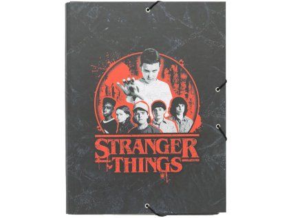 SLOŽKA A4|STRANGER THINGS  CHARACTERS|3 KLOPY