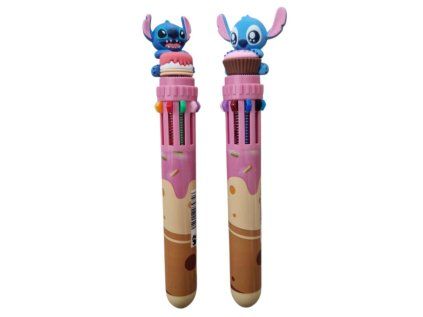 PROPISKA PLASTOVÁ|SET 2 KUSŮ  DISNEY|LILO & STITCH|VÍCEBAREVNÁ