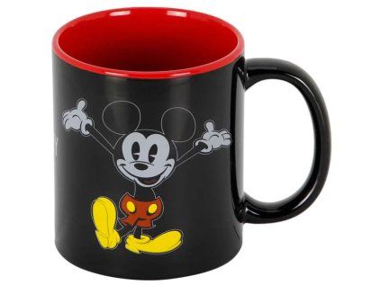 HRNEK KERAMICKÝ|DISNEY|MICKEY MOUSE  300 ml|MICKEY MOUSE|ČERNÝ