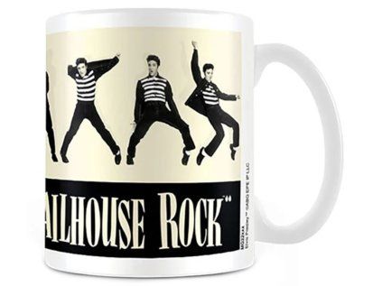 HRNEK KERAMICKÝ|ELVIS PRESLEY  315 ml|JAILHOUSE ROCK