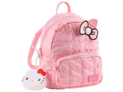 BATOH DÁMSKÝ MINI|HELLO KITTY  PINK BOW|21 x 26 x 16 cm