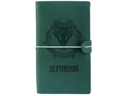 BLOK|ZÁPISNÍK|HARRY POTTER  SLYTHERIN|TRAVEL BLOK|12 x 19,5 cm