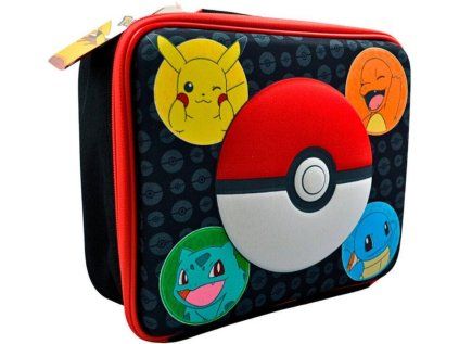 TAŠKA NA SVAČINU 3D|POKÉMON  POKÉBALL|23 x 20 x 8 cm