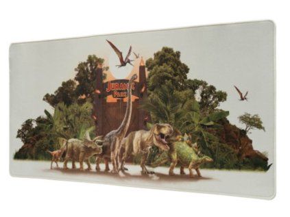 PODLOŽKA HERNÍ|JURASSIC PARK  DINOSAURS ATTACKING|80 x 35 cm