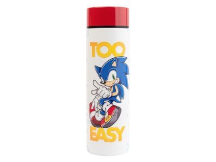 LÁHEV NA PITÍ NEREZ|TERMO  SONIC THE HEDGEHOG|TOO EASY|420 ml