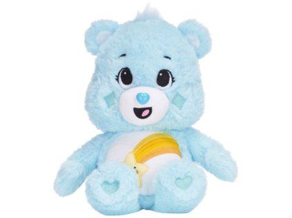 HRAČKA - FIGURKA PLYŠOVÁ  CARE BEARS|BLUE BEAR|25 cm