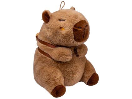 HRAČKA - FIGURKA PLYŠOVÁ  KAWAII|CAPYBARA|BURGER|25 cm