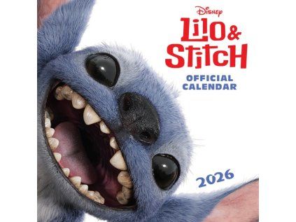 KALENDÁŘ 2026|DĚTSKÝ  LILO & STITCH (30,5 x 30,5|61 cm)