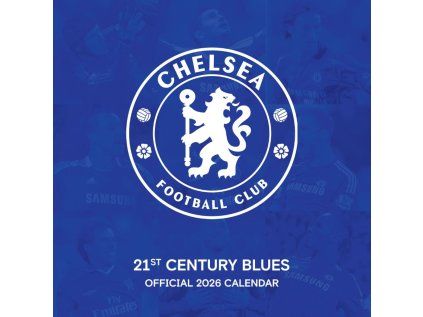 KALENDÁŘ 2026|FOTBAL  FC CHELSEA (30,5 x 30,5|61 cm) SQ