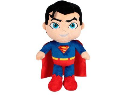 HRAČKA - FIGURKA PLYŠOVÁ|DC COMICS  SUPERMAN|CHARACTER|VÝŠKA 35 cm