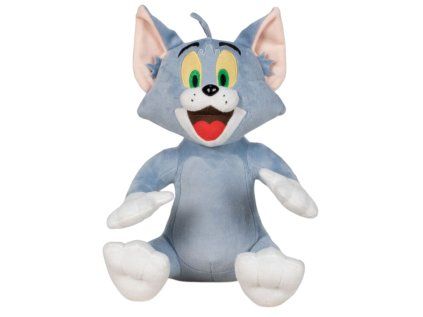 HRAČKA - FIGURKA PLYŠOVÁ  TOM & JERRY|TOM|VÝŠKA 28 cm
