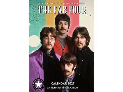 KALENDÁŘ 2027|HUDBA  THE BEATLES (29,7 x 42 cm)