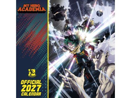 KALENDÁŘ 2027|KOMIKS  MY HERO ACADEMIA (30,5 x 30,5 cm)