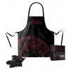KUCHYŇSKÝ SET|GAME OF THRONES  ZÁSTĚRA|CHŇAPKA|TARGARYEN|PLAST BOX