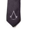 KRAVATA|ASSASSINS CREED  ČERNÁ|LOGO|BAVLNA