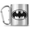HRNEK KOVOVÝ S KARABINOU|DC COMICS  240 ml|BATMAN LOGO