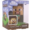 FIGURKA SVÍTÍCÍ|MINECRAFT  STEVE|VÝŠKA 10 cm