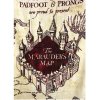 RUČNÍK OSUŠKA|HARRY POTTER  MARAUDER'S MAP|75 x 150 cm