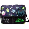 TAŠKA NA RAMENO|RICK AND MORTY  SPACE AOP WITH FLOCK PRINT