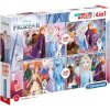 PUZZLE 4 v 1 20+60 KUSŮ|FROZEN II  CHARACTERS|27 X 19 cm